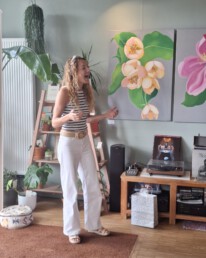 Spoken word artiest Bo Kok optreden Bilthoven